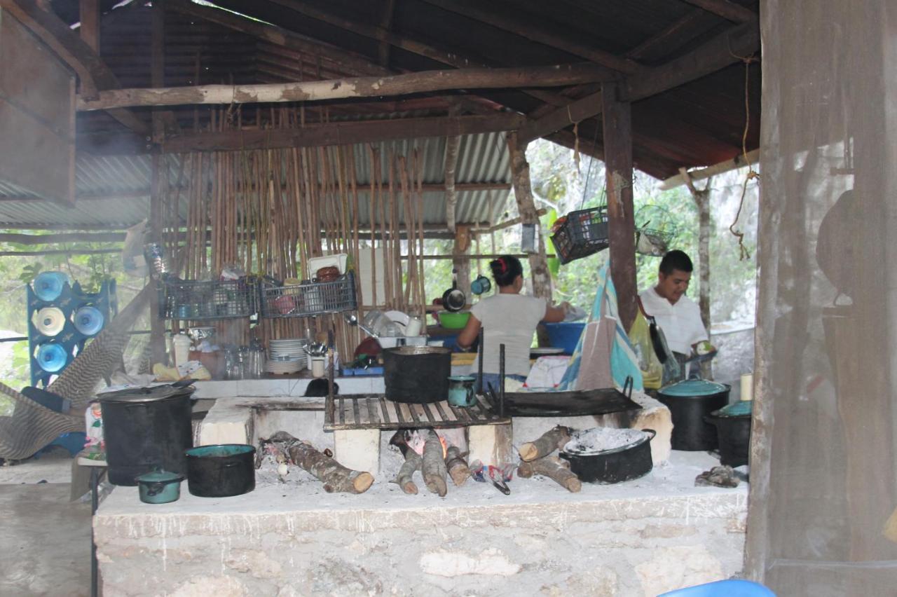 Campamento Yaax Che En Calakmul Conhuas Extérieur photo